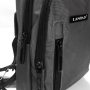 Сумка Чоловіча на плече нейлон Lanpad 80002 gray