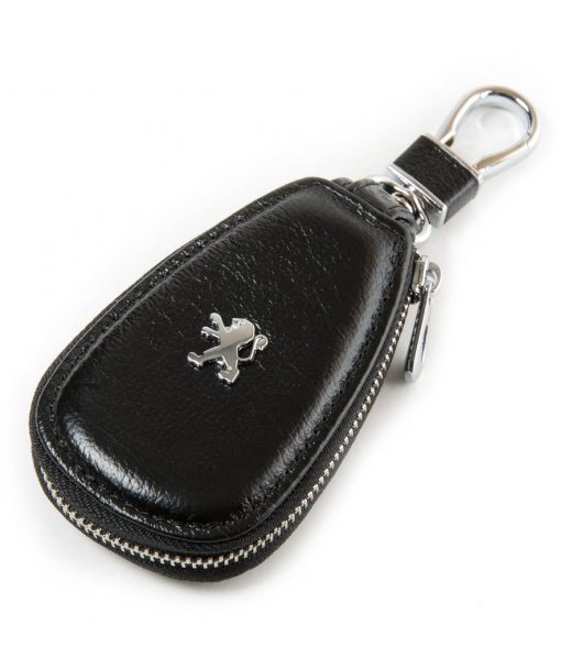Автоключница кожа F633 Peugeot black Podium