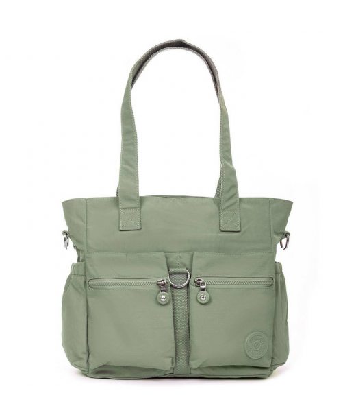 Сумка Женская Текстиль полиамид Jielshi 3755 d.green