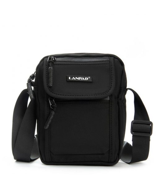 Сумка Чоловіча Планшет нейлон Lanpad 0938 black мал