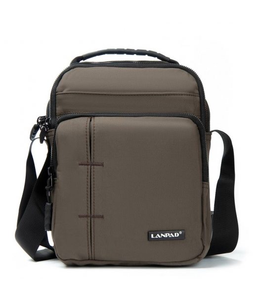 Сумка Мужская Планшет нейлон Lanpad 0939 brown бол