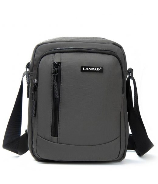 Сумка Мужская Планшет нейлон Lanpad 15068 grey бол