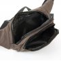 Сумка Чоловіча На пояс нейлон Lanpad 8803 brown