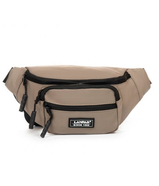 Сумка Чоловіча На пояс нейлон Lanpad 83043 khaki Сумка Чоловіча На пояс нейлон Lanpad 83043 khaki