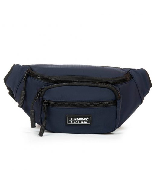 Сумка Чоловіча На пояс нейлон Lanpad 83043 blue Сумка Чоловіча На пояс нейлон Lanpad 83043 blue
