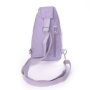 Сумка Жіноча Текстиль поліамід бананка Jielshi 0879 l.purple