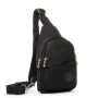 Сумка Текстиль бананка поліамід Jielshi 0879 black