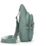 Сумка Жіноча Текстиль поліамід бананка Jielshi 0879 b.blue