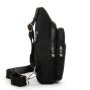 Сумка Женская Текстиль бананка полиамид Jielshi 0879 black