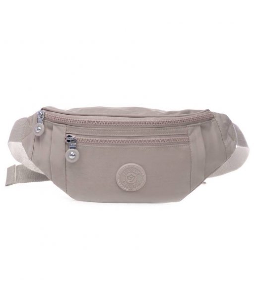 Сумка Жіноча Текстиль на пояс поліамід Jielshi C25 beige