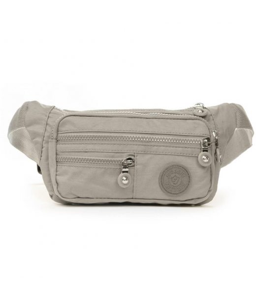 Сумка Жіноча Текстиль на пояс поліамід Jielshi ZT-002 beige