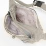 Сумка Жіноча Текстиль на пояс поліамід Jielshi ZT-002 beige