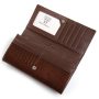Кошелек LR Женский кожа-лак SERGIO TORRETTI FEW501 brown