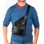 Сумка Мужская На Плечо кожа BRETTON 9186-50 black Сумка Мужская На Плечо кожа BRETTON 9186-50 black