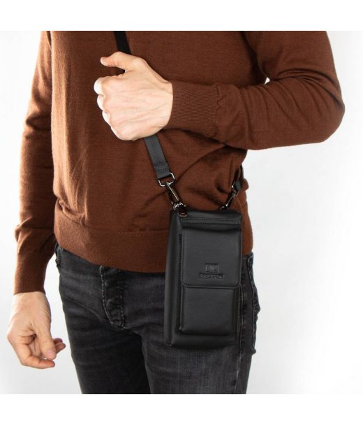 Сумка Мужская Планшет кожа BRETTON 407-174 black Podium