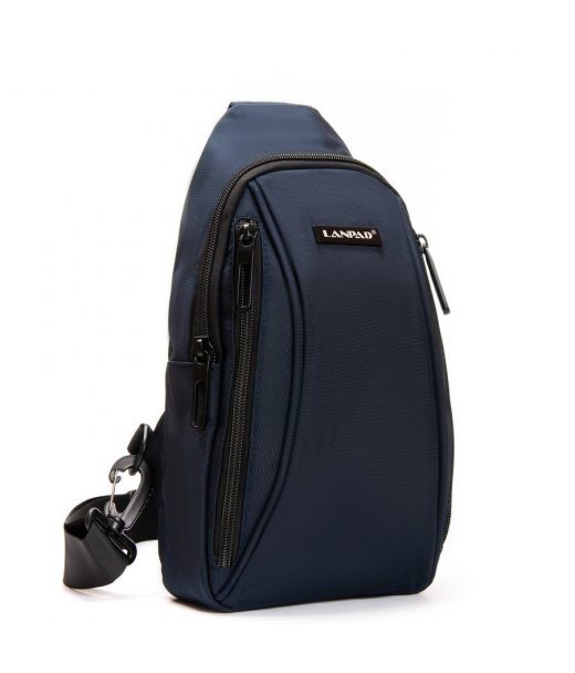 Сумка Мужская На Плечо нейлон Lanpad 35005 blue