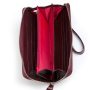 Кошелек LR Женский кожа-лак SERGIO TORRETTI FEW38 wine red