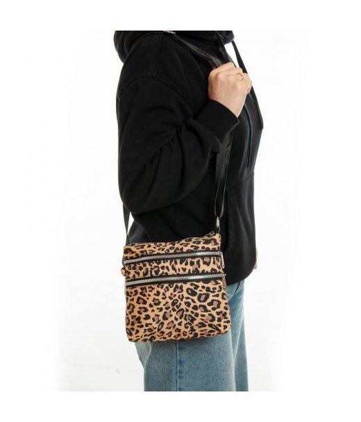 Сумка Жіноча Текстиль поліамід Jielshi 2610-2 leopard print Сумка Жіноча Текстиль поліамід Jielshi 2610-2 leopard print