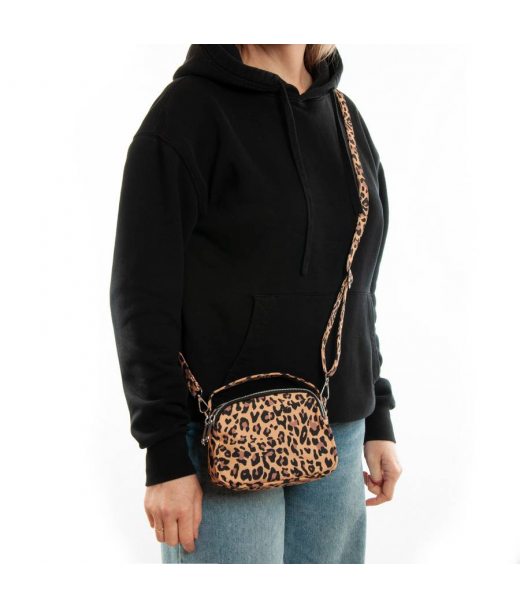 Сумка Жіноча Текстиль поліамід Jielshi 8-31 leopard print Сумка Жіноча Текстиль поліамід Jielshi 8-31 leopard print