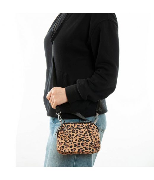 Сумка Жіноча Текстиль поліамід Jielshi F056 leopard print Сумка Жіноча Текстиль поліамід Jielshi F056 leopard print