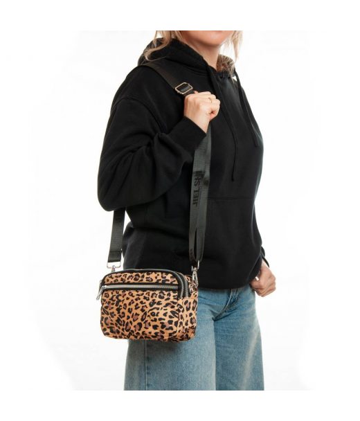 Сумка Жіноча Текстиль поліамід Jielshi C68 leopard print Сумка Жіноча Текстиль поліамід Jielshi C68 leopard print