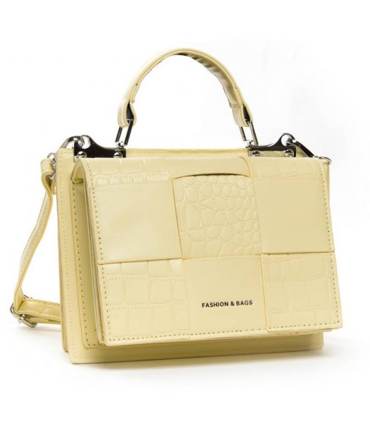 Сумка Жіноча Класична зі шт.-шкіри FASHION 22 8905 yellow Сумка Жіноча Класична зі шт.-шкіри FASHION 22 8905 yellow