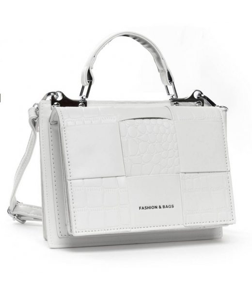 Сумка Жіноча Класична зі шт.-шкіри FASHION 22 8905 white Сумка Жіноча Класична зі шт.-шкіри FASHION 22 8905 white