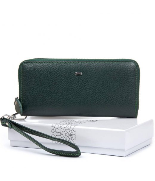 Кошелек Classic Женский кожа DR. BOND W38 green