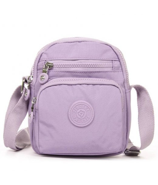 Сумка Женская Текстиль полиамид Jielshi C23 purple Podium