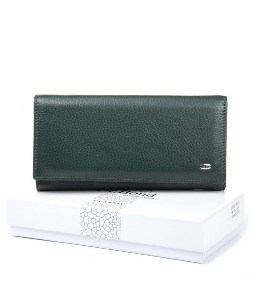 Кошелек Classic Женский кожа DR. BOND W501 green