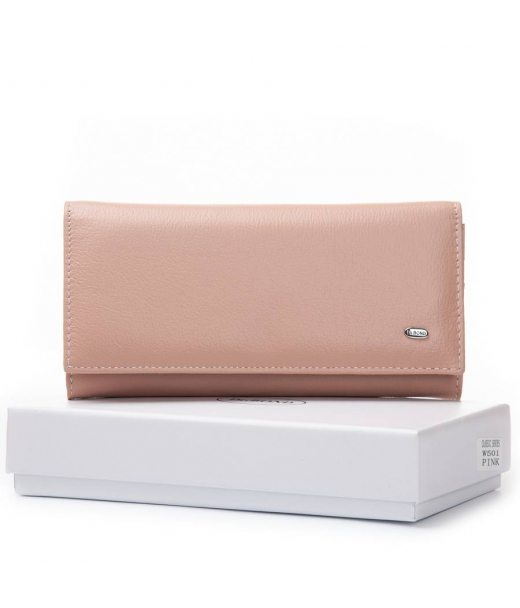 Гаманець Classic шкіра DR. BOND W501 pink Гаманець Classic шкіра DR. BOND W501 pink