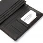 Кошелек BE Мужской кожа BRETTON 168-Q74 black croco