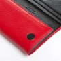 Гаманець BR Жіночий шкіряний DR. BOND W501-4 red-black