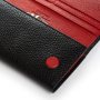 Гаманець BR Жіночий шкіра DR. BOND W1-V-4 black-red Гаманець BR Жіночий шкіра DR. BOND W1-V-4 black-red
