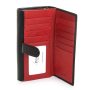 Гаманець BR Жіночий шкіра DR. BOND W46-4 black-red