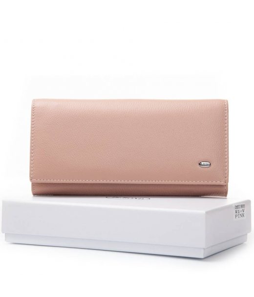 Кошелек Classic кожа DR. BOND W1-V pink