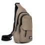 Сумка Чоловіча на плече нейлон Lanpad A4158 khaki бол