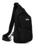 Сумка Чоловіча на плече нейлон Lanpad A4159 black бол