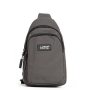 Сумка Чоловіча на плече нейлон Lanpad 86803 grey мал
