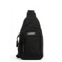 Сумка Чоловіча на плече нейлон Lanpad A65365 black мал