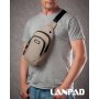 Сумка Чоловіча на плече нейлон Lanpad 8805 khaki мал