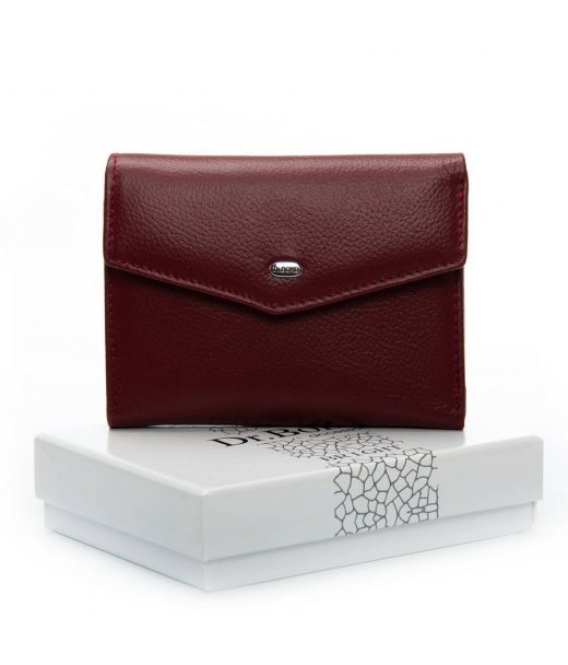 Гаманець шкіряний Bright Жіночий DR. BOND WS-3 wine red