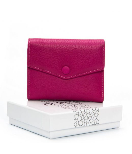 Гаманець шкіряний Bright Жіночий DR. BOND WS-20 plum-red