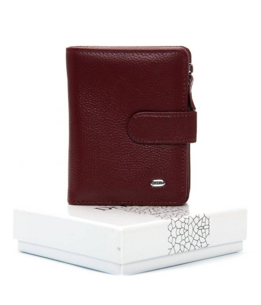 Гаманець шкіряний Bright Жіночий DR. BOND WS-32 wine red