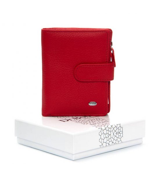 Гаманець шкіряний Bright Жіночий DR. BOND WS-32 red