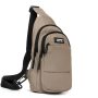 Сумка Чоловіча на плече нейлон Lanpad A4157 khaki бол