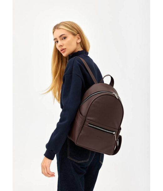 Жіночий рюкзак Sambag Dali Lite шоколад Жіночий рюкзак Sambag Dali Lite шоколад