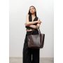 Жіноча велика сумка Leoma Shopper коричнева