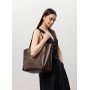 Жіноча велика сумка Leoma Shopper коричнева