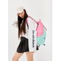 Жіночий рюкзак ролл Sambag RollTop X рожево-м’ятний Жіночий рюкзак ролл Sambag RollTop X рожево-м’ятний
